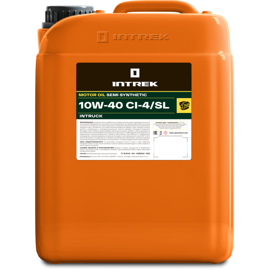 Intruck 10w40 cI-4sl Intruck 10w40 cI-4sl